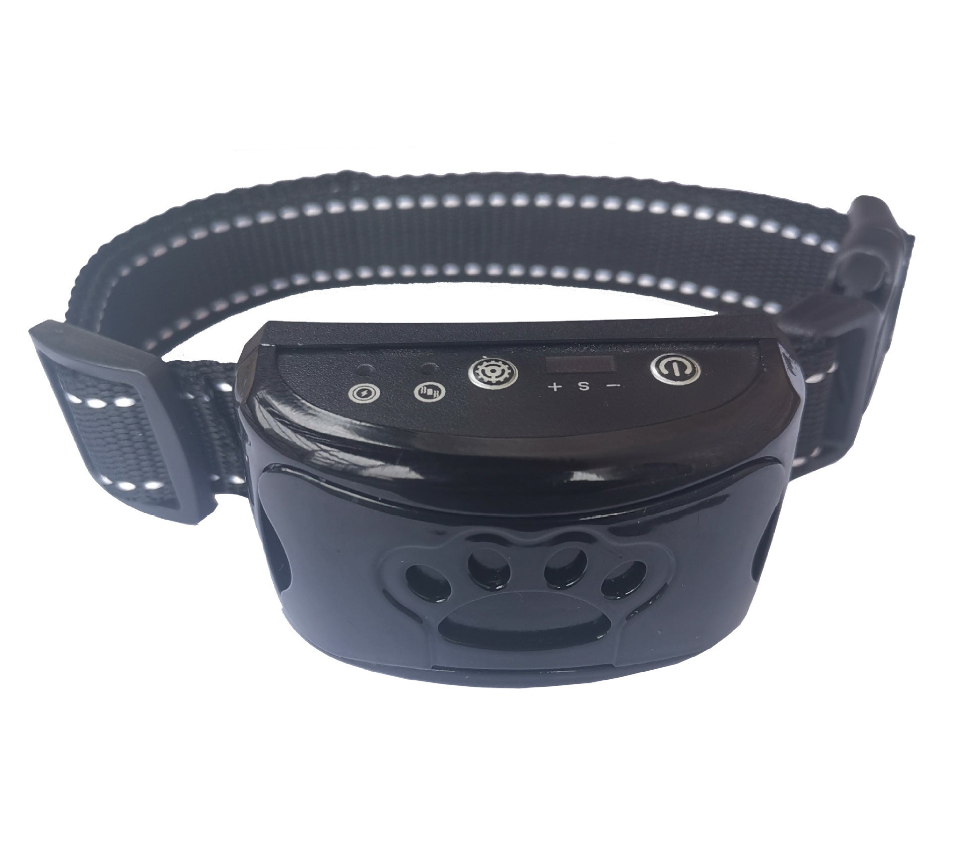 Collier de dressage pour chien, étanche, électrique, télécommande, rechargeable, anti-aboiement, avec son de vibration et de choc